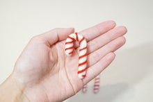 Load image into Gallery viewer, Felt Candy Canes - Red